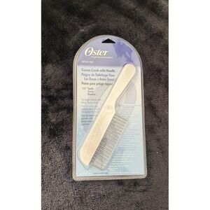 Oster PRO Sturdy Steel COARSE COMB With Ergonomic HANDLE Pet Grooming DOG CAT